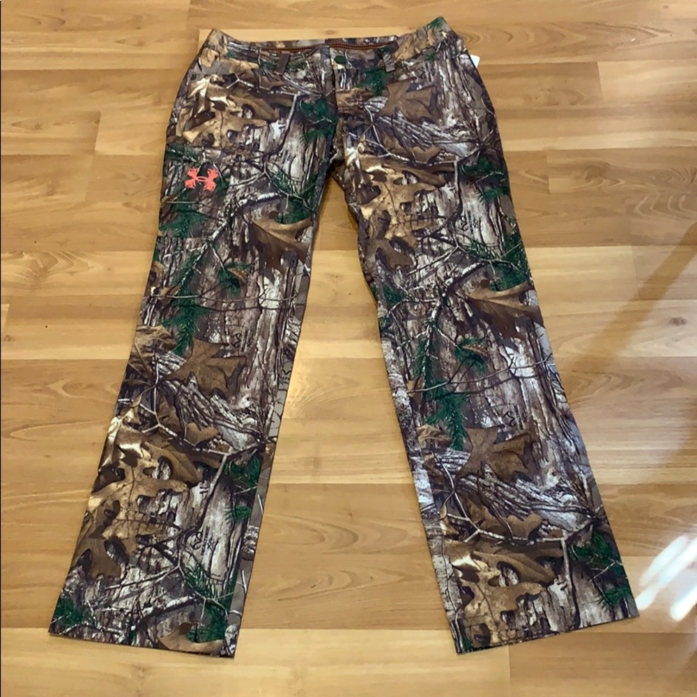 Under Armour Camo all season pants  NWT MRSP $80 UA Hunt Camouflage pants